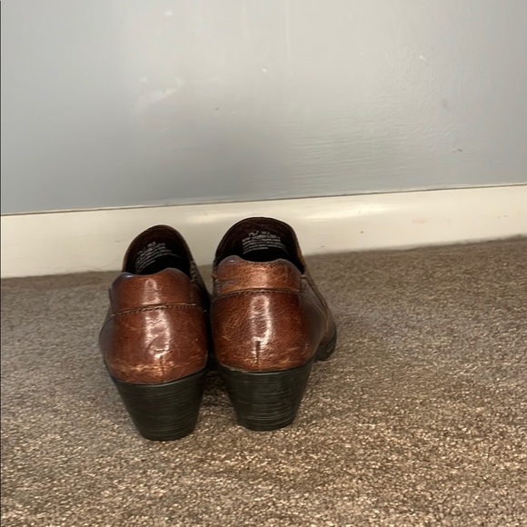 Born Brown Ankle Boots Timeless Leather Booties - Picture 7 of 7